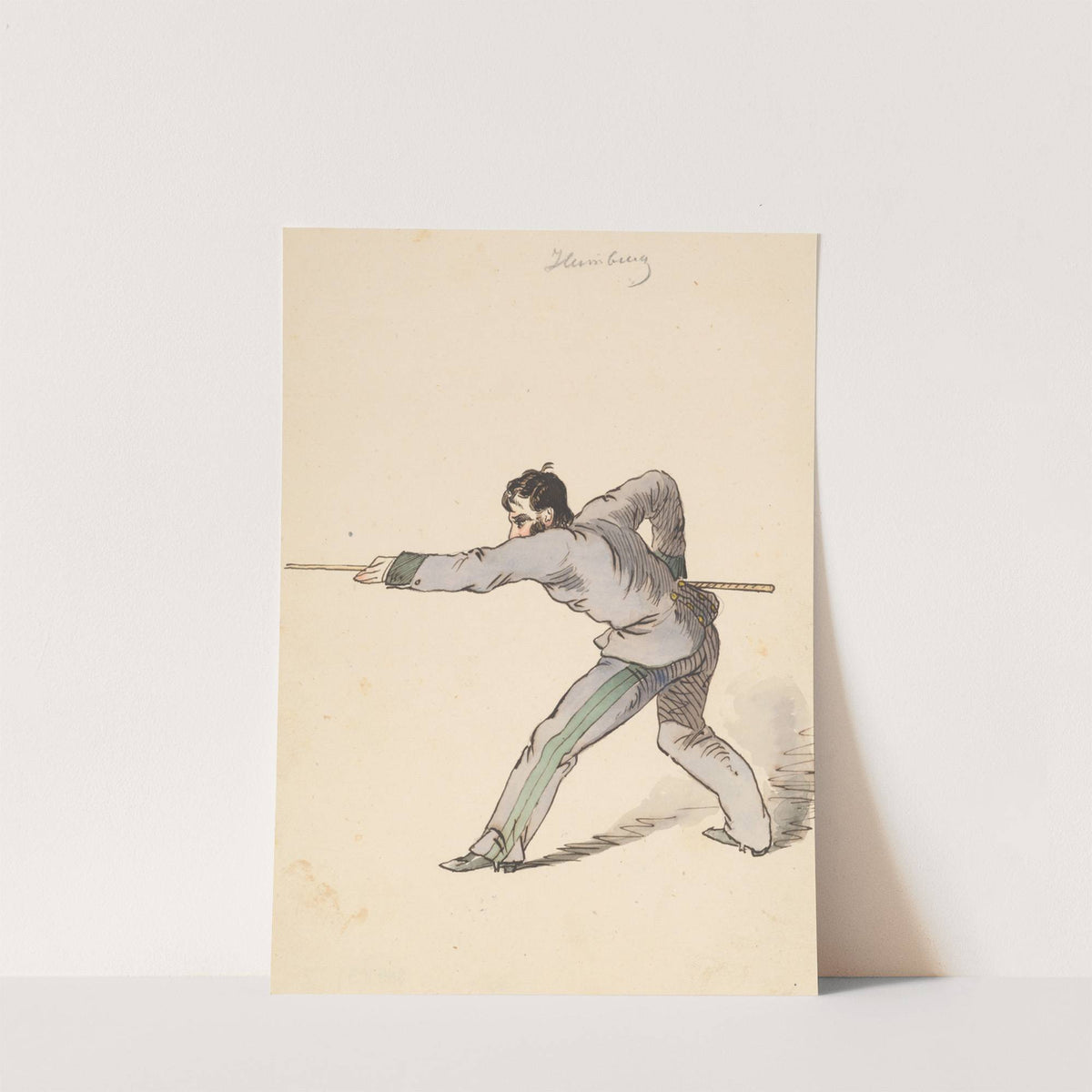 At Play I. by Friedrich Carl von Scheidlin