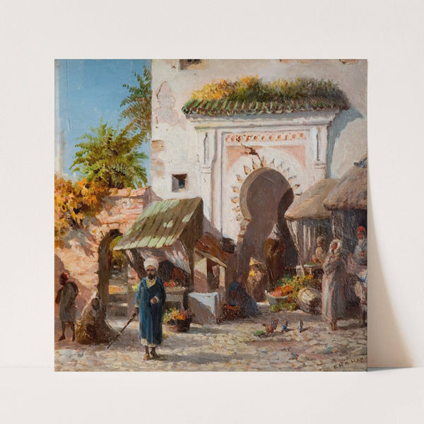 At Tangier by Frederick Henry Howard Harris