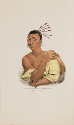 AT-TE-CONSE or the Young Rein Deer; A Chippeway Chief (1835)