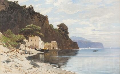 At the Amalfi coast
