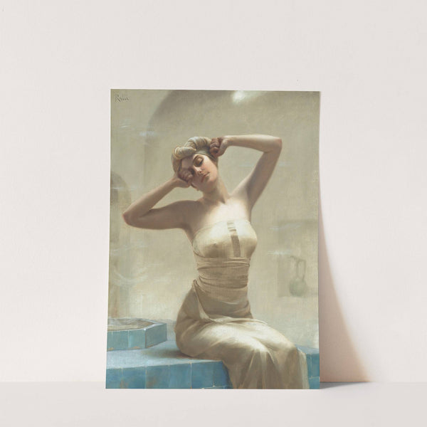 At the bath by Theodoros Ralli
