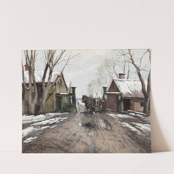 At the City Toll Gate by Victor Forssell
