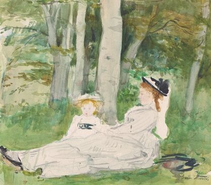 At The Edge Of The Forest (Edma And Jeanne)