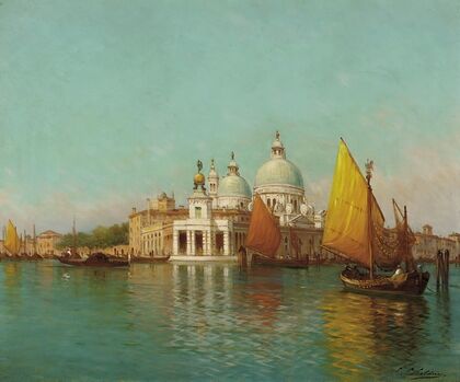 At The Entrance To The Grand Canal, Venice