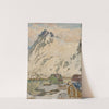 At the Foot of the Mountain. Study from Lofoten by Anna Boberg