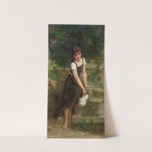 At The Fountain (1891) by Émile Munier