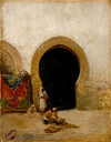 At the Gate of the Seraglio (circa 1870)