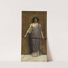 At the Gate of the Temple by John William Godward