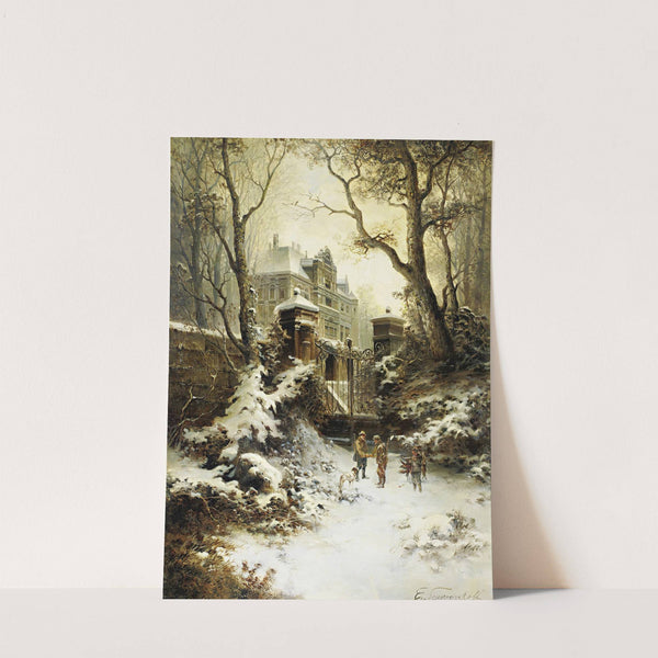 At The Gates Of An Estate by E. Lermontoff