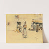 At The Marketplace by Robert Frederick Blum