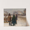 At the Michalovice Market by Jozef Teodor Mousson