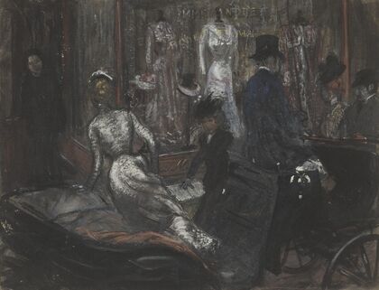 At the Milliner’s (circa 1907)