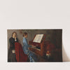 At the Piano (1877) by Jacek Malczewski