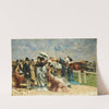 At the races by Louis Abel-Truchet