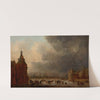 At the Rink by Jan van Goyen