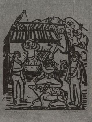 At the shed – mystery play (1924)