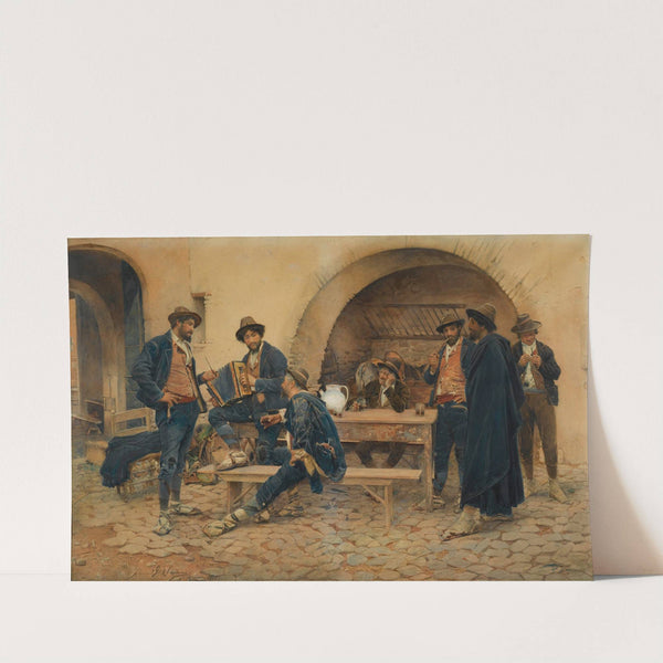 At The Tavern by Gustavo Simoni