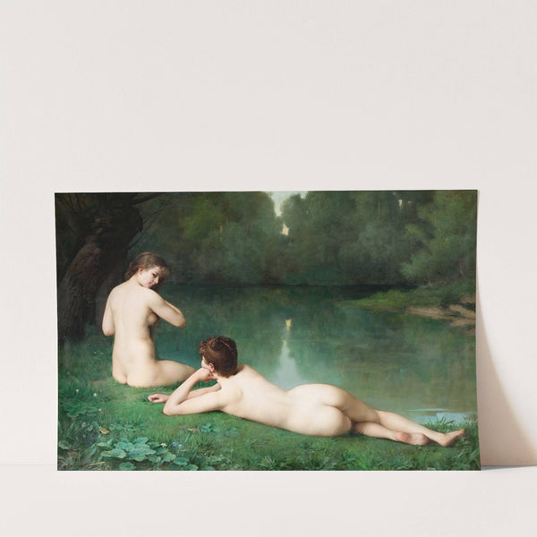 At the water’s edge (1887) by Emmanuel Benner