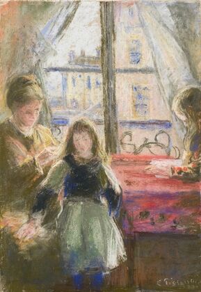 At the Window, rue des Trois Frères