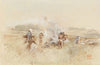 At Work Heaping Brush On Smouldering Fires (1867–1903)