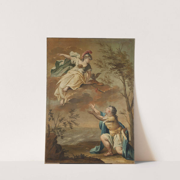 Athena and Odysseus by Rienk Keyert