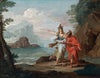 Athena Appearing To Odysseus To Reveal The Island Of Ithaca