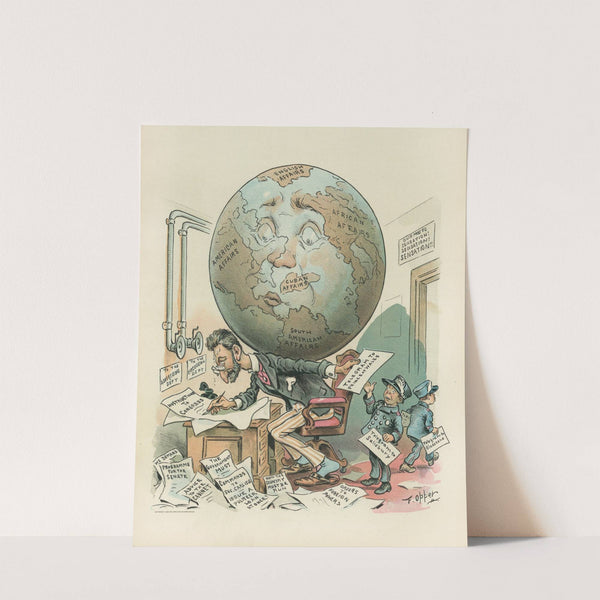 Atlas Joe; or, the fearful responsibilities of a self-appointed manager of the universe by Frederick Burr Opper