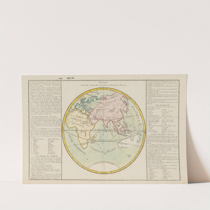 Atlas methodique et elementaire de geographie Pl.25 (1793) by Claude Buy de Mornas