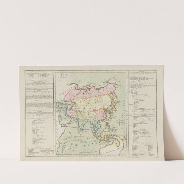 Atlas methodique et elementaire de geographie Pl.27 (1793) by Claude Buy de Mornas