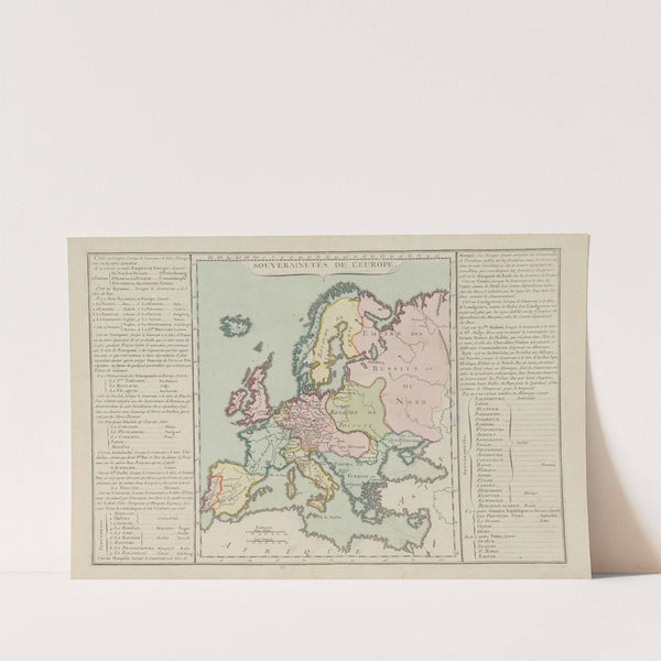 Atlas methodique et elementaire de geographie Pl.31 (1793) by Claude Buy de Mornas