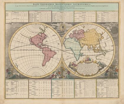 Atlas nouveau, contenant toutes les parties su Monde Pl.004 (1758)