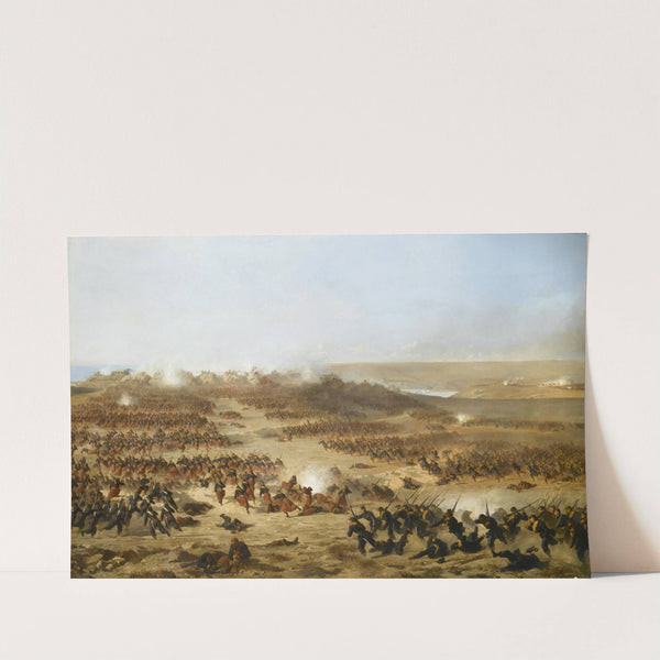 Attaque du mamelon vert et des ouvrages blancs, 7 juin 1855. Épisode de la guerre de Crimée (1853-1856) by Paul Alexandre Protais