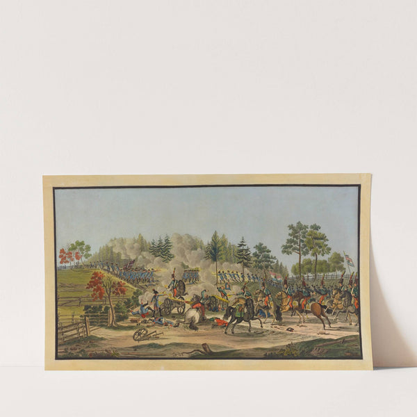 Attaque et Victoire de Saint Nicolas près de Nidau (1798) by Francois Aloys Muller