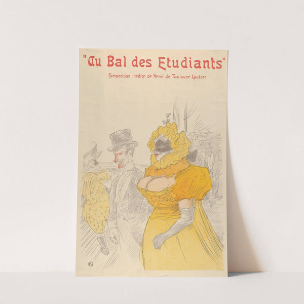 Au Bal des Etudiants by After Henri de Toulouse-Lautrec