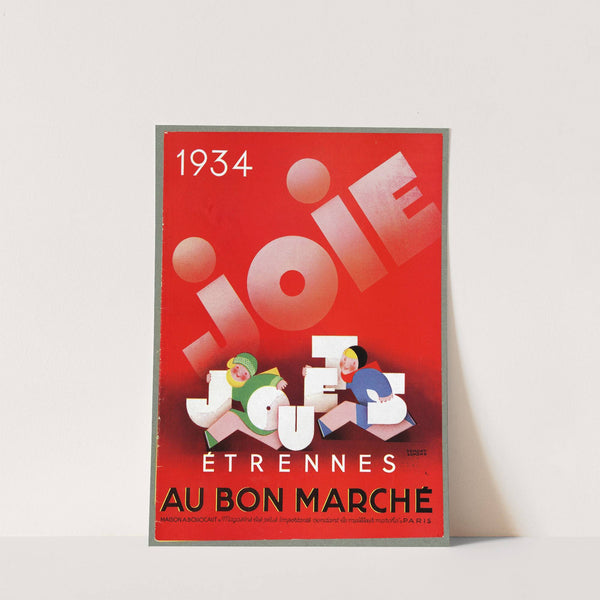 Au Bon Marché – Joie, jouets, étrennes (1934) by Demont Edmond