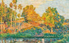 Au bord de la rivière