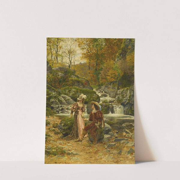 Au bord du Sichon by Marie-François Firmin-Girard