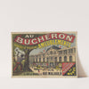 Au bucheron fabrique &#038; grands magasins d&#8217;ameublements. 8 rue de Rivoli et rue Malher, 9 Paris (1891) by Imp. Camis