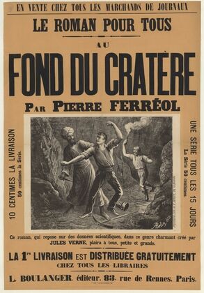 Au fond du cratère par Pierre Ferréol (1889)
