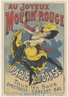 Au Joyeux Moulin rouge. Paris qui dans (1890)
