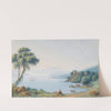 au Lac d’Annecy (1915-1945) by Carl Ludwig Hackert