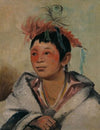 Aú-Nah-Kwet-To-Hau-Páy-O, One Sitting In The Clouds, a Boy (1831)