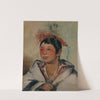 Aú-Nah-Kwet-To-Hau-Páy-O, One Sitting In The Clouds, a Boy (1831) by George Catlin