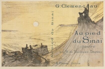 Au pied du Sinaï – Front Cover (1898)