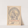 Au Quartier Latin – cover design (1900) by Alphonse Mucha