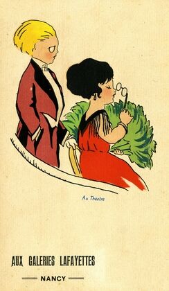 Au théâtre