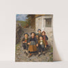 Auf Dem Schulweg (Going To School) by Franz von Defregger