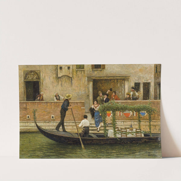 Auf dem Weg zur Festa del Redentore by Luigi Pastega