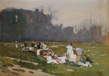 Auf der Wiese (1901)