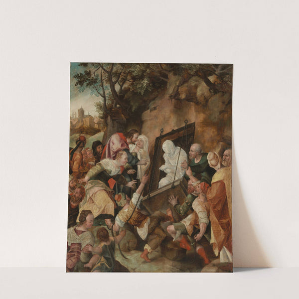 Auferweckung des Lazarus by Wendel Dietterlin